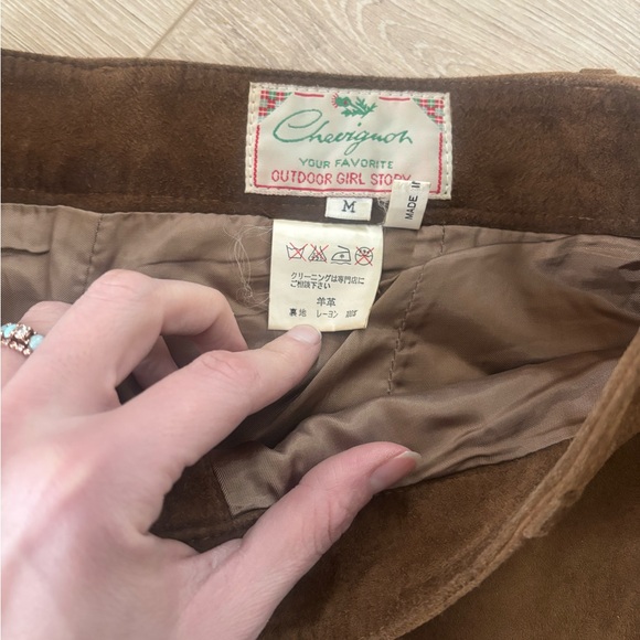 Scully Brown Fringe Boot Cut Pants- Western style! - Picture 4 of 9